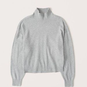 Abercrombie gray turtleneck sweater